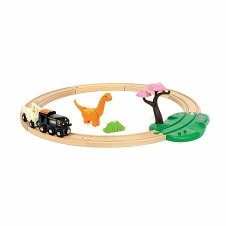 Tren Juguete Madera - Circuito Brio Dinosaur Set