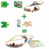 Vías tren madera Brio Starter Pack – Expansión de circuitos - Compra online en MegaJuguetes