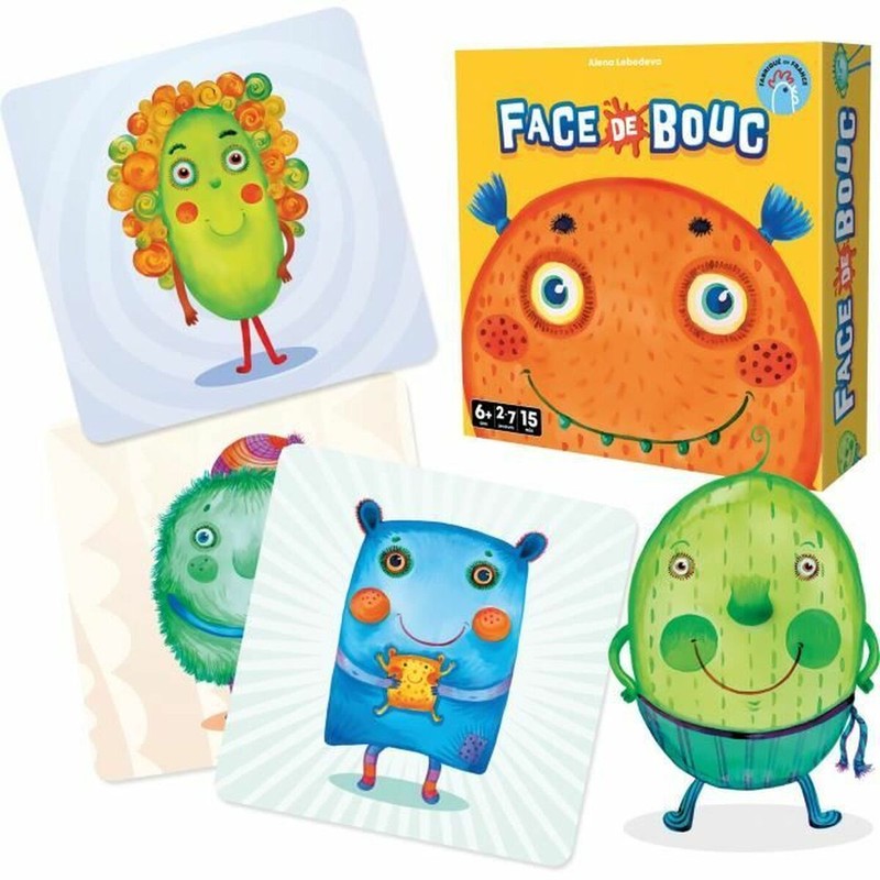 Juegos Mesa Niños Asmodee Face de bouc - Memoria y Creatividad