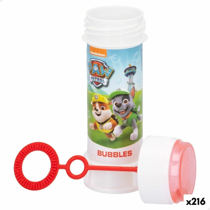 Juguetes exterior niños: Pompero The Paw Patrol 60ml (216 Unidades) - Compra online en MegaJuguetes