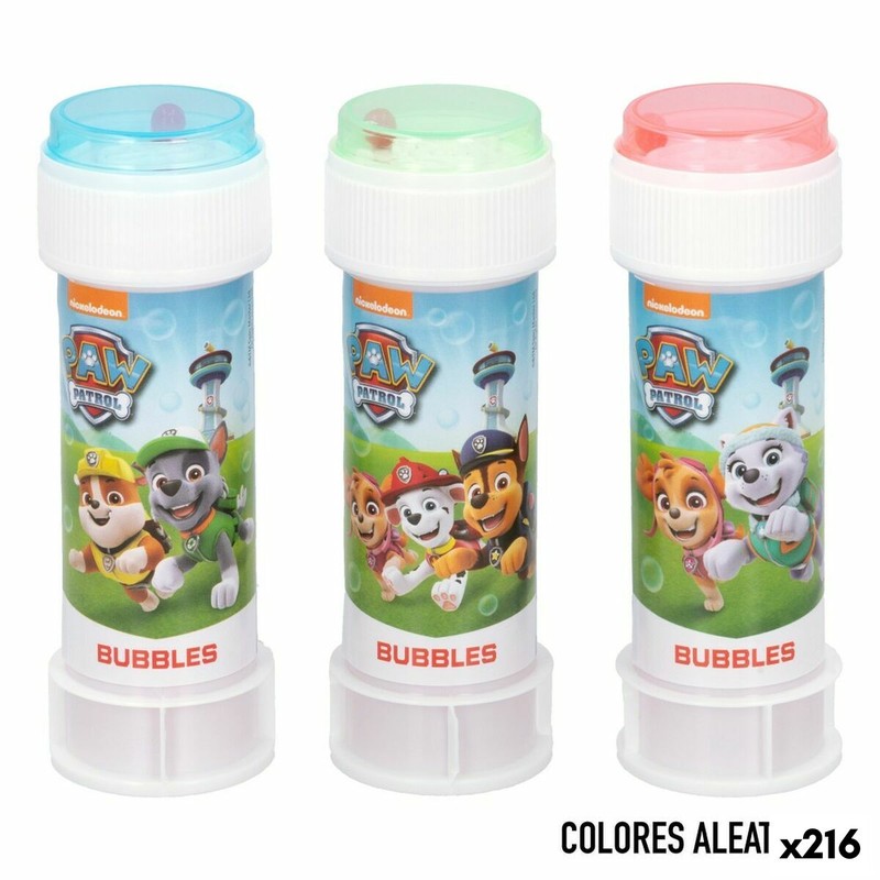 Juguetes exterior niños: Pompero The Paw Patrol 60ml (216 Unidades)