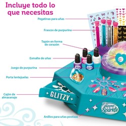 Disfraces niños: Set de Manicura Cra-Z-Art Shimmer 'n Sparkle Infantil - Compra online en MegaJuguetes 2