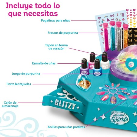 Disfraces niños: Set de Manicura Cra-Z-Art Shimmer 'n Sparkle Infantil