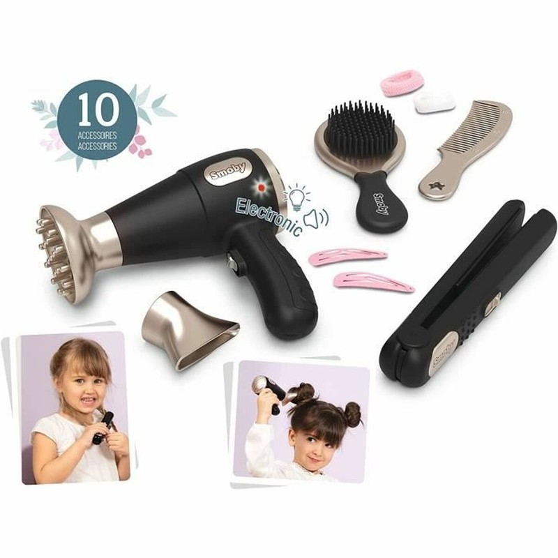 Set Cosmética Infantil Smoby My Beauty Hair Set - Juguete Peluquería