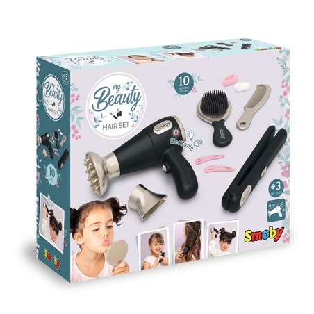 Set Cosmética Infantil Smoby My Beauty Hair Set - Juguete Peluquería