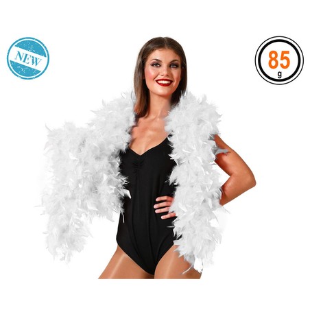 Disfraces Niños: Boa Blanco para Carnaval y Fiestas