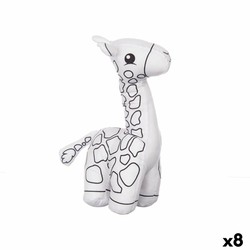 Manualidades Niños: Peluche para Colorear Pincello Jirafa (8 Unidades) - Compra online en MegaJuguetes