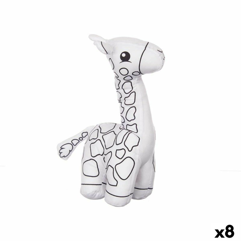 Manualidades Niños: Peluche para Colorear Pincello Jirafa (8 Unidades) - Compra online en MegaJuguetes