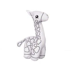 Manualidades Niños: Peluche para Colorear Pincello Jirafa (8 Unidades) - Compra online en MegaJuguetes 2