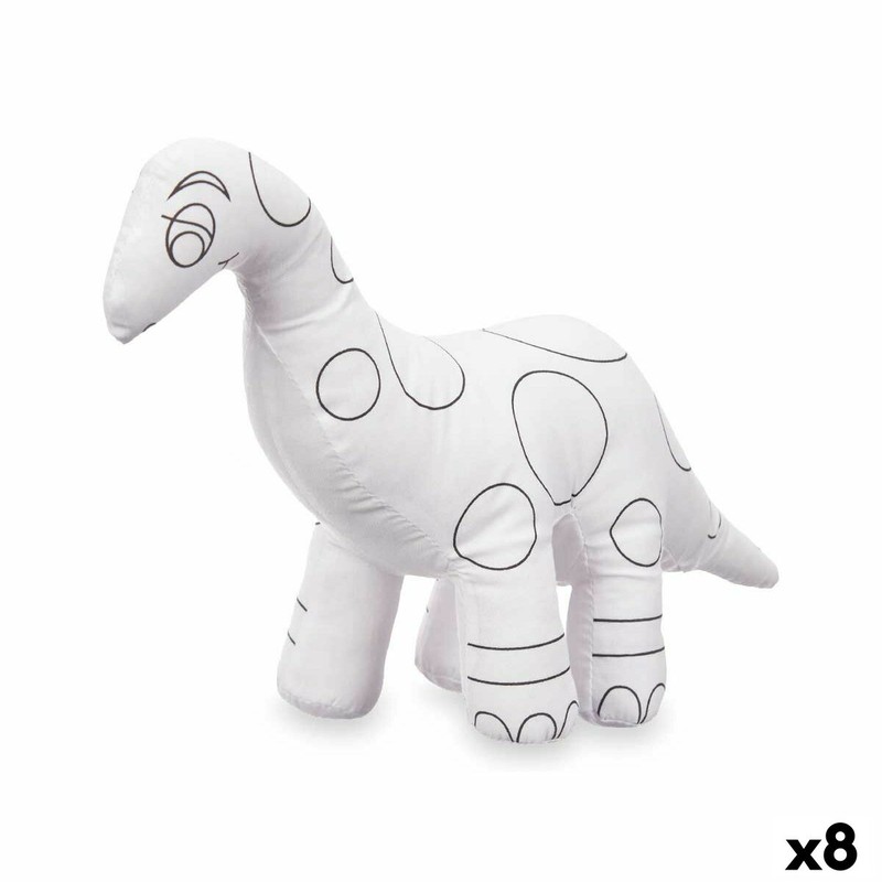 Manualidades Niños: Peluche Dinosaurio Pincello para Colorear - Compra online en MegaJuguetes