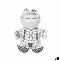 Manualidades Niños: Peluche para Colorear Rana Pincello (8 Unidades) - Compra online en MegaJuguetes