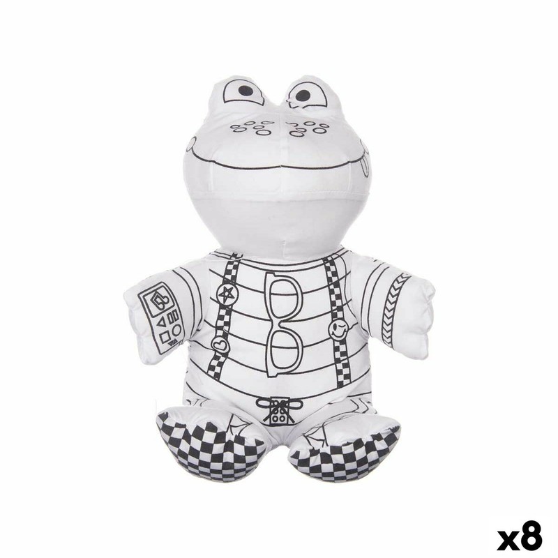 Manualidades Niños: Peluche para Colorear Rana Pincello (8 Unidades) - Compra online en MegaJuguetes