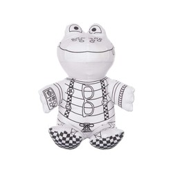Manualidades Niños: Peluche para Colorear Rana Pincello (8 Unidades) - Compra online en MegaJuguetes 2