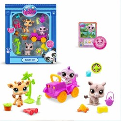 Figuras Acción Niños: Playset Littlest Pet Shop SAFARI Bandai - Compra online en MegaJuguetes
