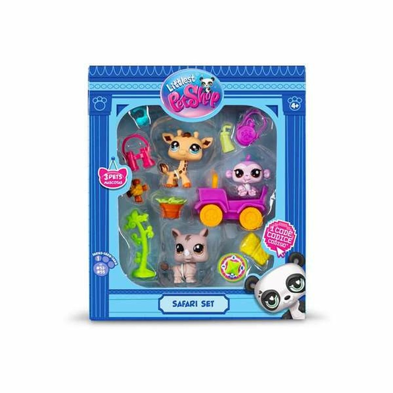 Figuras Acción Niños: Playset Littlest Pet Shop SAFARI Bandai