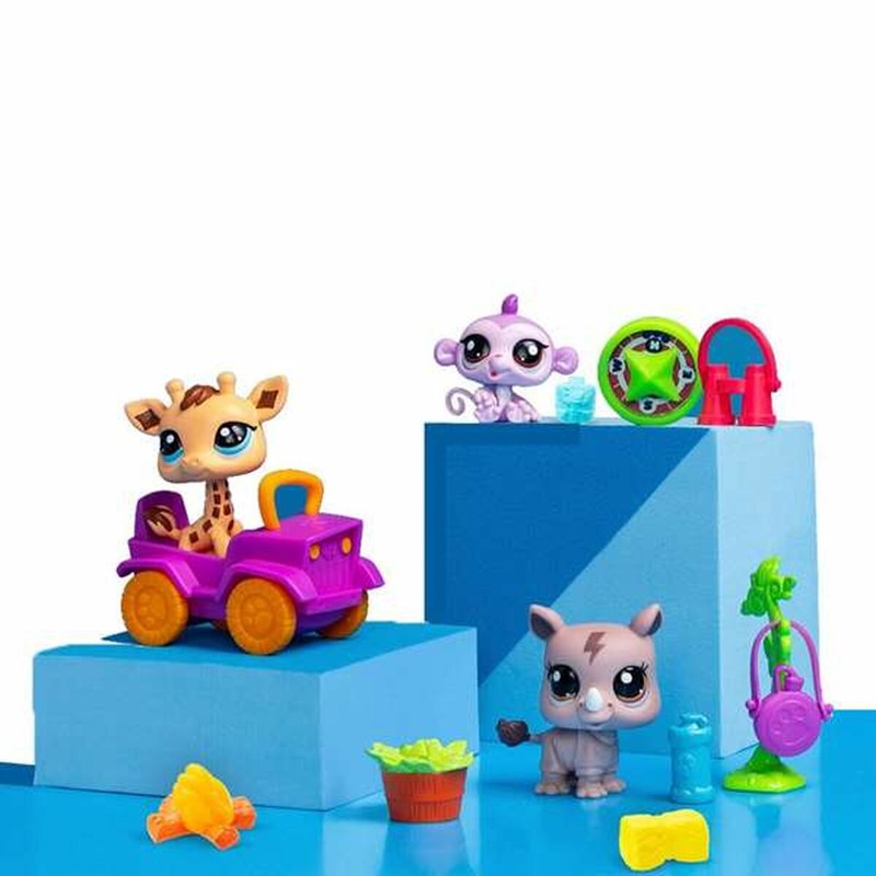 Figuras Acción Niños: Playset Littlest Pet Shop SAFARI Bandai