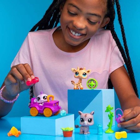 Figuras Acción Niños: Playset Littlest Pet Shop SAFARI Bandai
