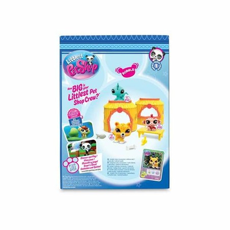 Figuras Acción Niños Playset Littlest Pet Shop Bandai 8 Piezas