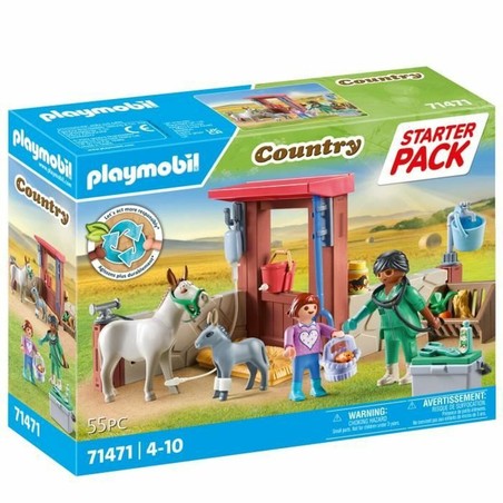 Figuras Acción Niños Playmobil Country 71471 - Set Veterinario - Compra online en MegaJuguetes