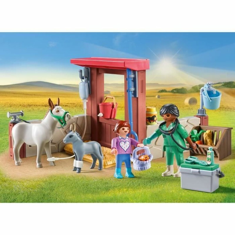 Figuras Acción Niños Playmobil Country 71471 - Set Veterinario