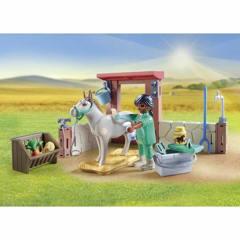 Figuras Acción Niños Playmobil Country 71471 - Set Veterinario