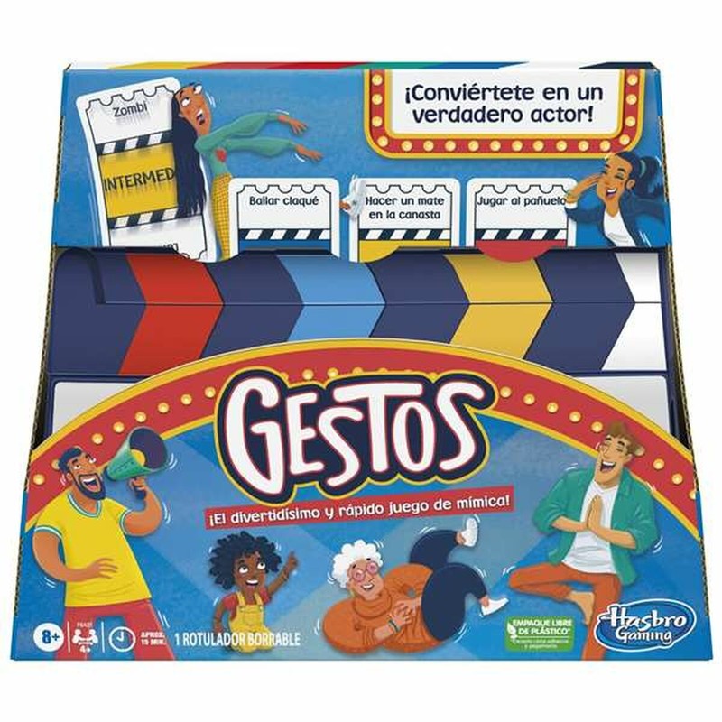 Juegos Habilidad Niños: Gestos Hasbro Edición Española - Compra online en MegaJuguetes