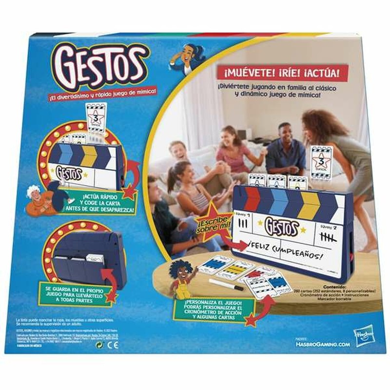 Juegos Habilidad Niños: Gestos Hasbro Edición Española