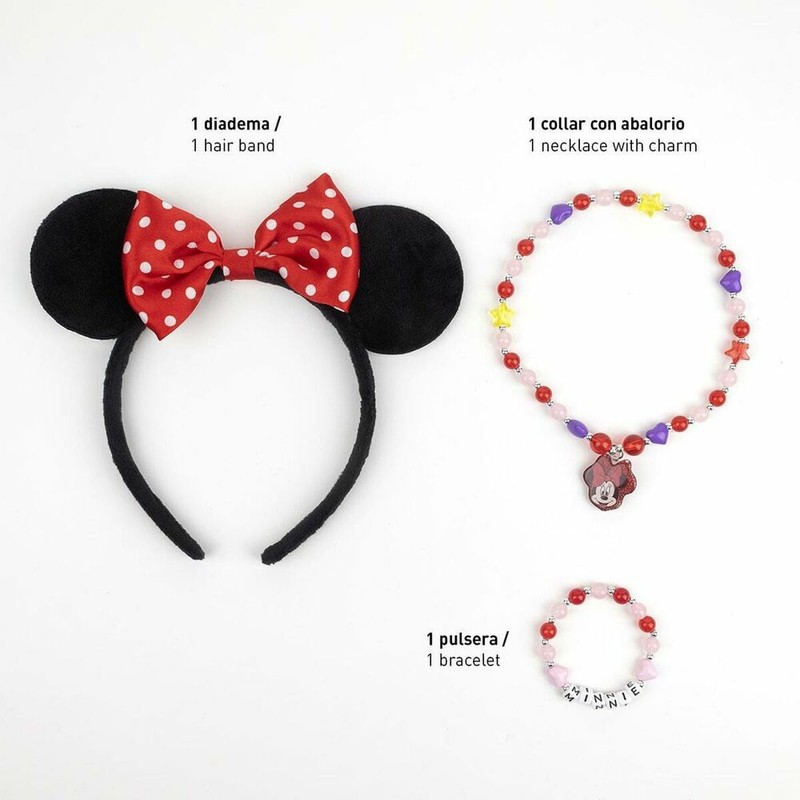 Disfraces Niños: Set Accesorios Minnie Mouse Multicolor