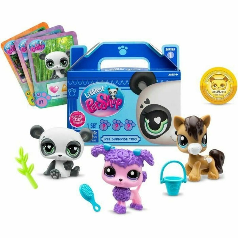 Figuras Acción Niños Playset Littlest Pet Shop Bandai Surtido