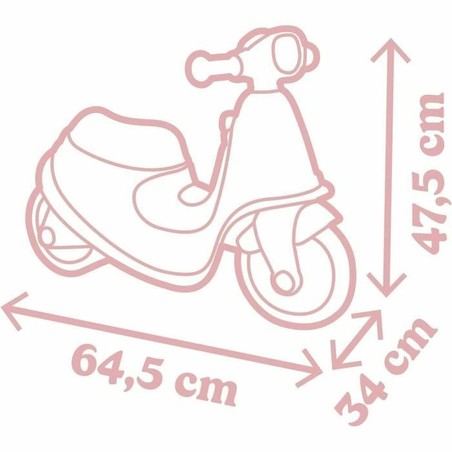 Juguetes exterior niños: Correpasillos Smoby Scooter Rosa