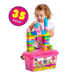 Juguetes Construcción Niños Moltó: Set 35 Piezas - Compra online en MegaJuguetes 2