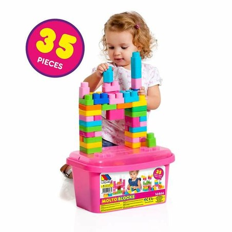 Juguetes Construcción Niños Moltó: Set 35 Piezas