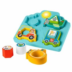 Puzzle Infantil de Madera Fisher-Price Vehículos - Compra online en MegaJuguetes
