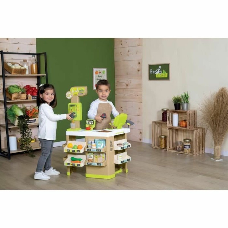 Juego Simbólico Niños: Supermercado de Juguete Smoby 350233 Realista