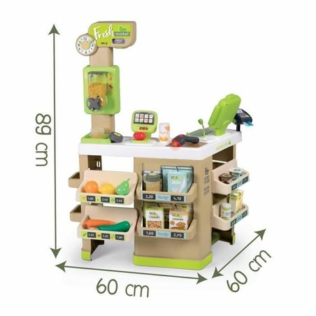 Juego Simbólico Niños: Supermercado de Juguete Smoby 350233 Realista