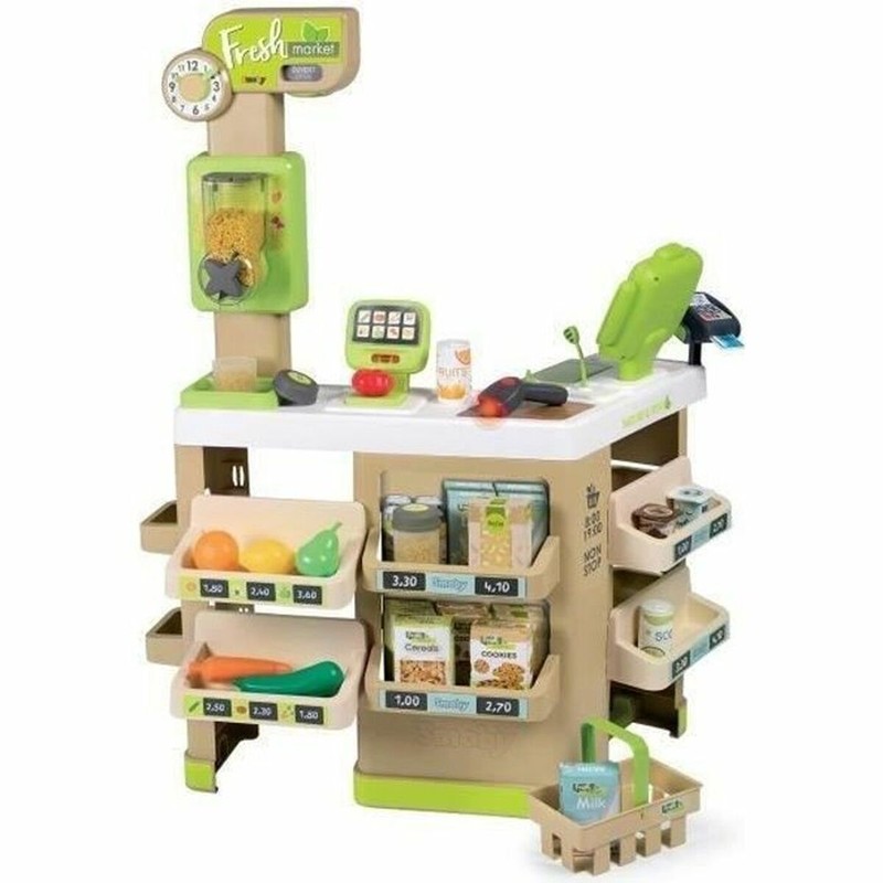 Juego Simbólico Niños: Supermercado de Juguete Smoby 350233 Realista