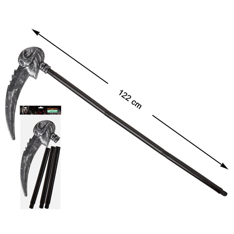 Disfraces Niños: Guadaña Halloween 122 cm - Compra online en MegaJuguetes