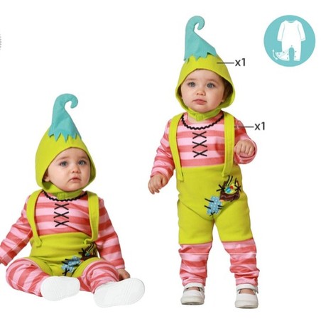 Disfraz para Bebés Duende BigBuy Carnival - Adorable para disfraces niños