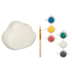 Manualidades Niños: Hucha Pincello para Pintar Nubes (12 Unidades) - Compra online en MegaJuguetes 2