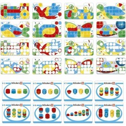 Juguetes construcción niños set educativo animales