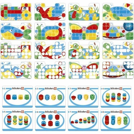Juguetes construcción niños set educativo animales