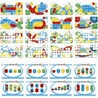 Juguetes construcción niños set educativo animales