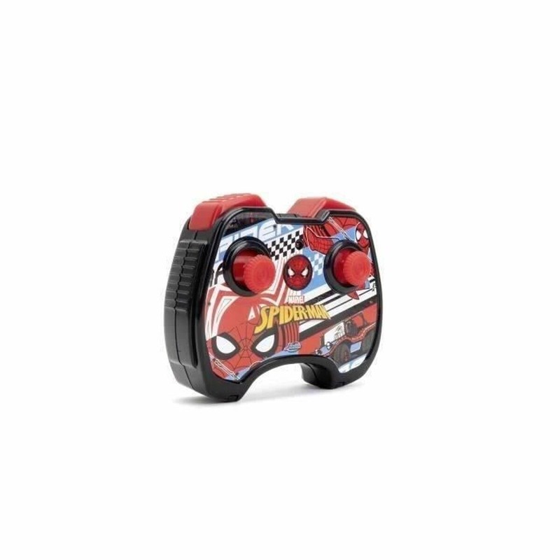Pista coches imaginaria con Spiderman Buggy