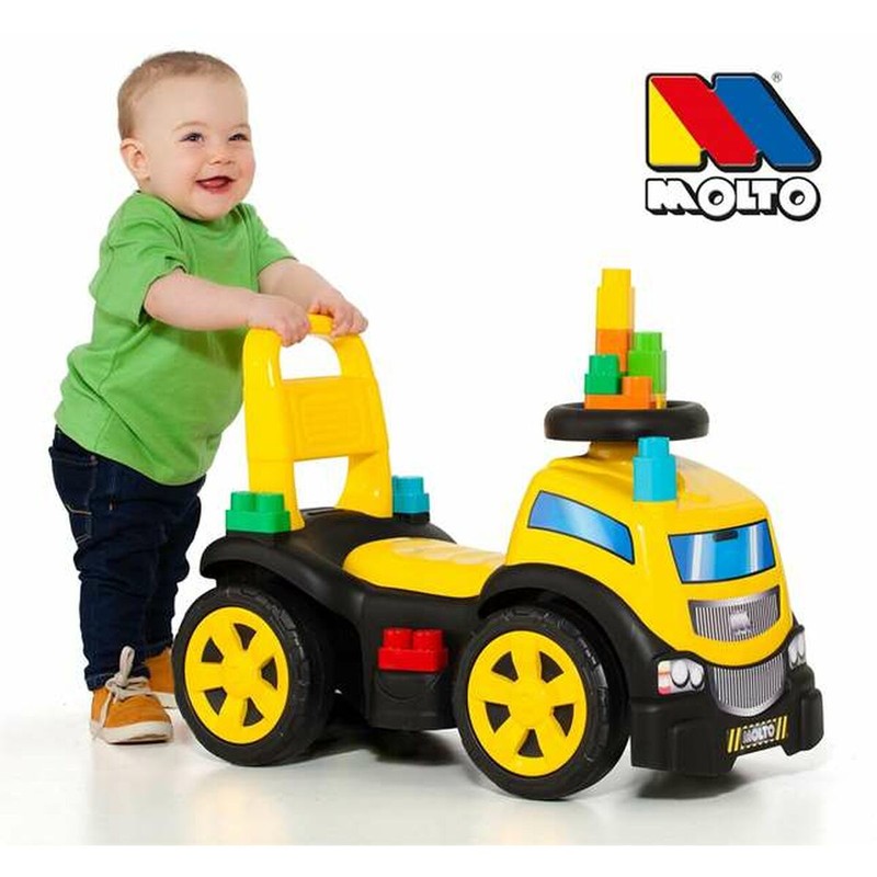 Juguetes Exterior Niños: Correpasillos Moltó Trucks and Blocks 89 cm