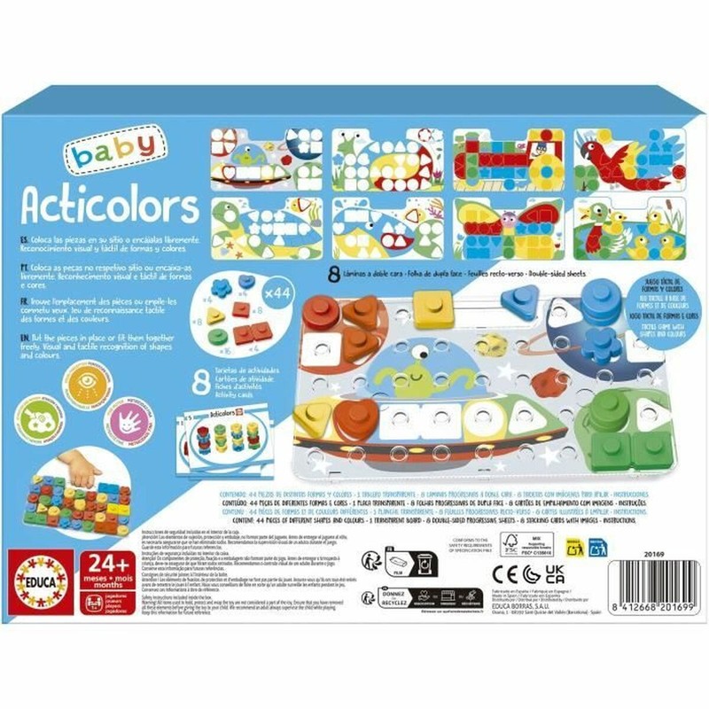 Juguete construcción motricidad fina para niños 3 años