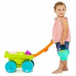 Juguetes exterior niños: Carretilla Playa Moltó con Accesorios Plegable - Compra online en MegaJuguetes 2
