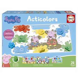juguetes construcción niños peppa pig educa