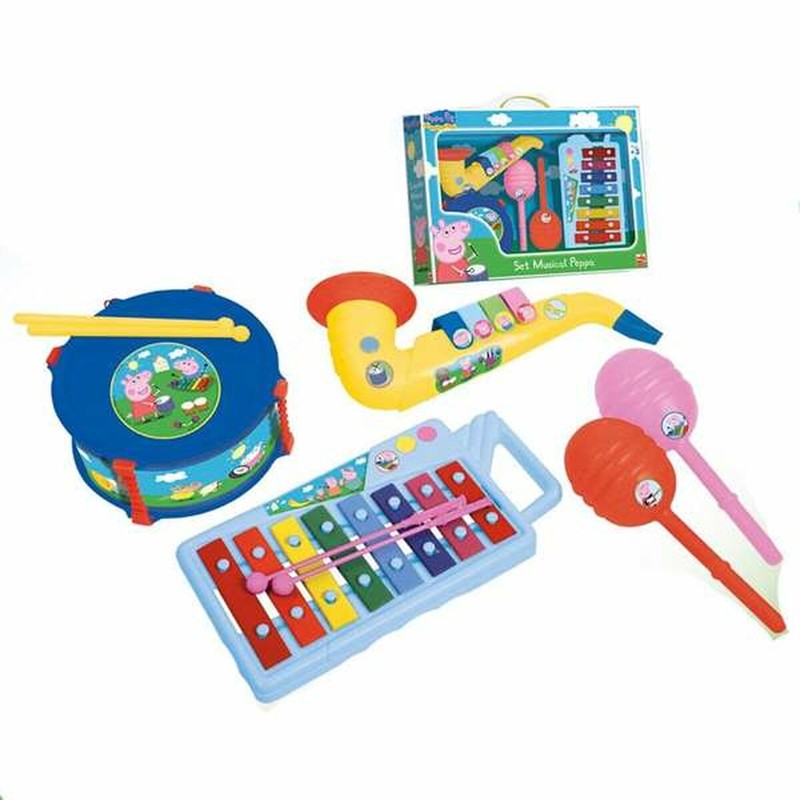 Juguetes Musicales Niños Reig - Set 9 Instrumentos para Aprender