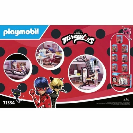 Figuras Acción Niños: Playset Playmobil Miraculous 73 Piezas