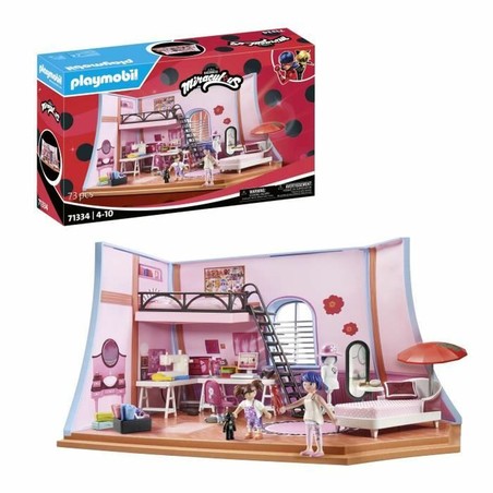 Figuras Acción Niños: Playset Playmobil Miraculous 73 Piezas